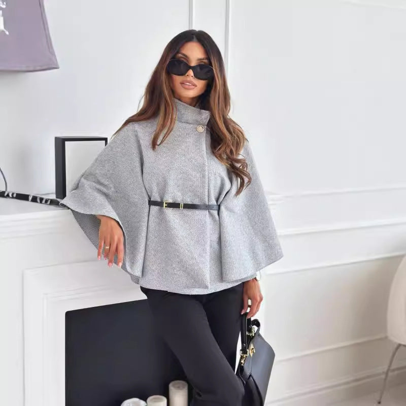 Jurgita - Elegante Giacca a Farfalla Con Cintura