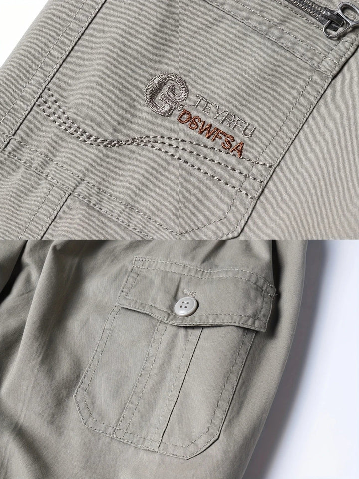 Fedde - Pantaloncini Cargo Leggeri Con Tasca