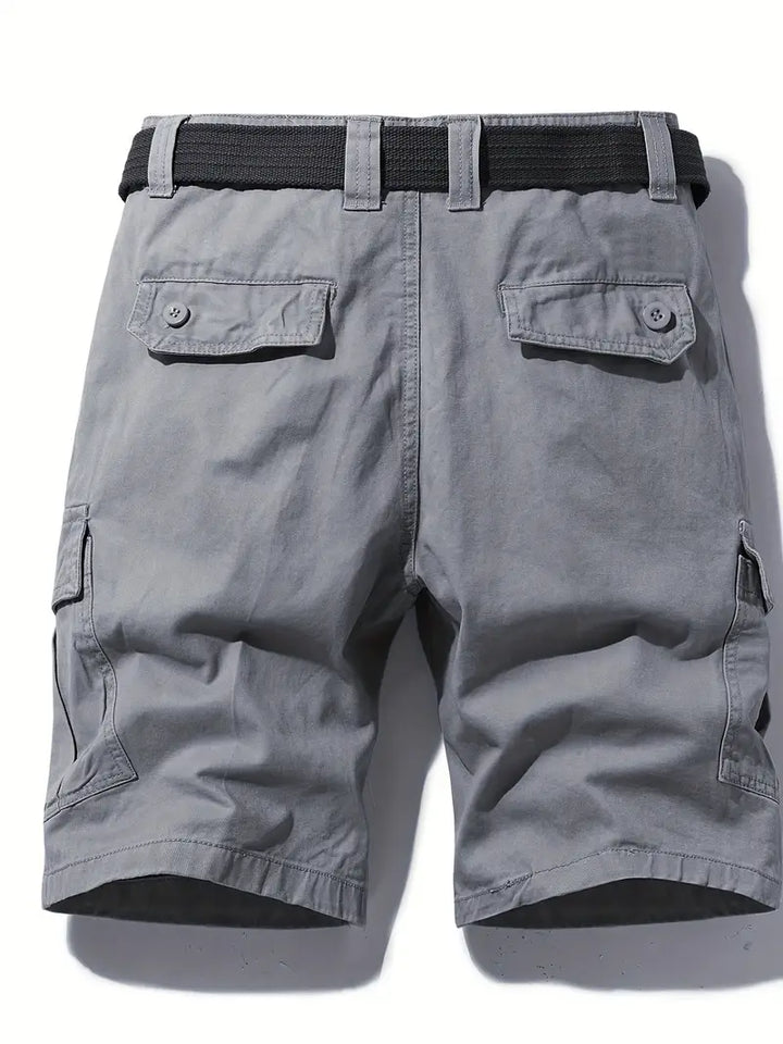 Mauro - Pantaloncini Eleganti Con Tasche Multipli