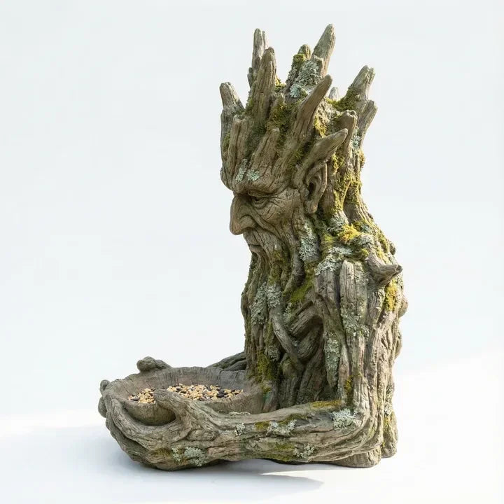 NatureHold - Una Scultura Per l'alimentazione Degli Uccelli Integrata Nell'albero