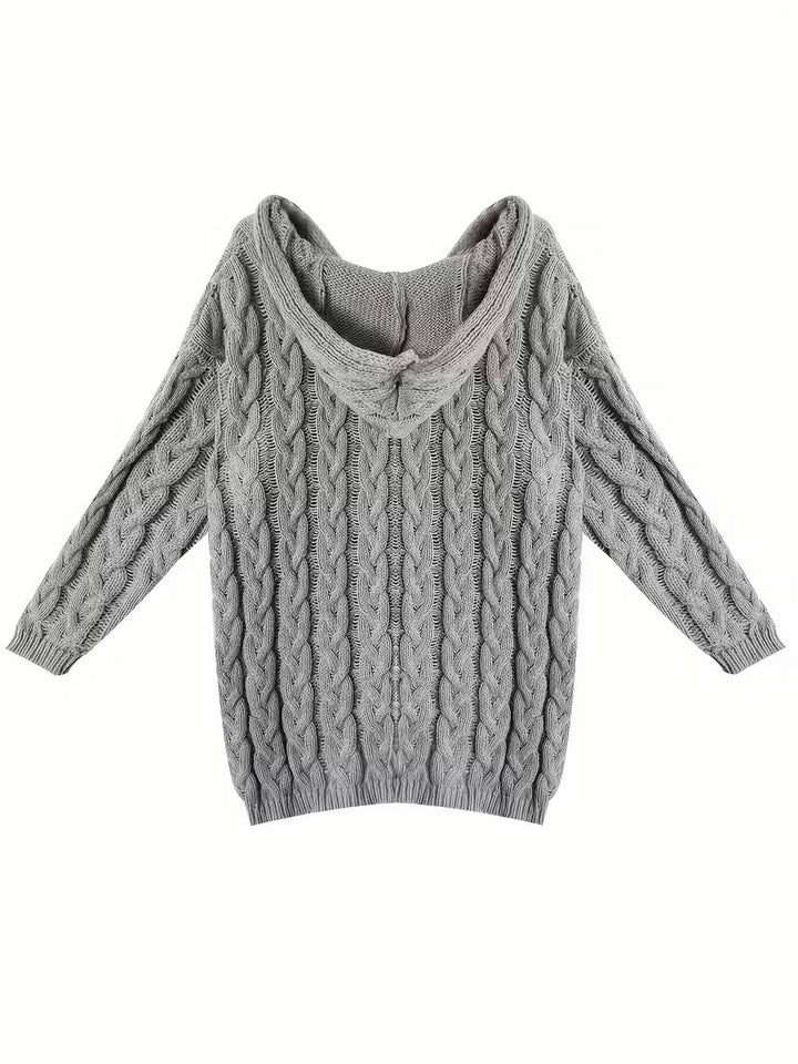 Miette - Maglione Informale a Maniche Lunghe In Maglia