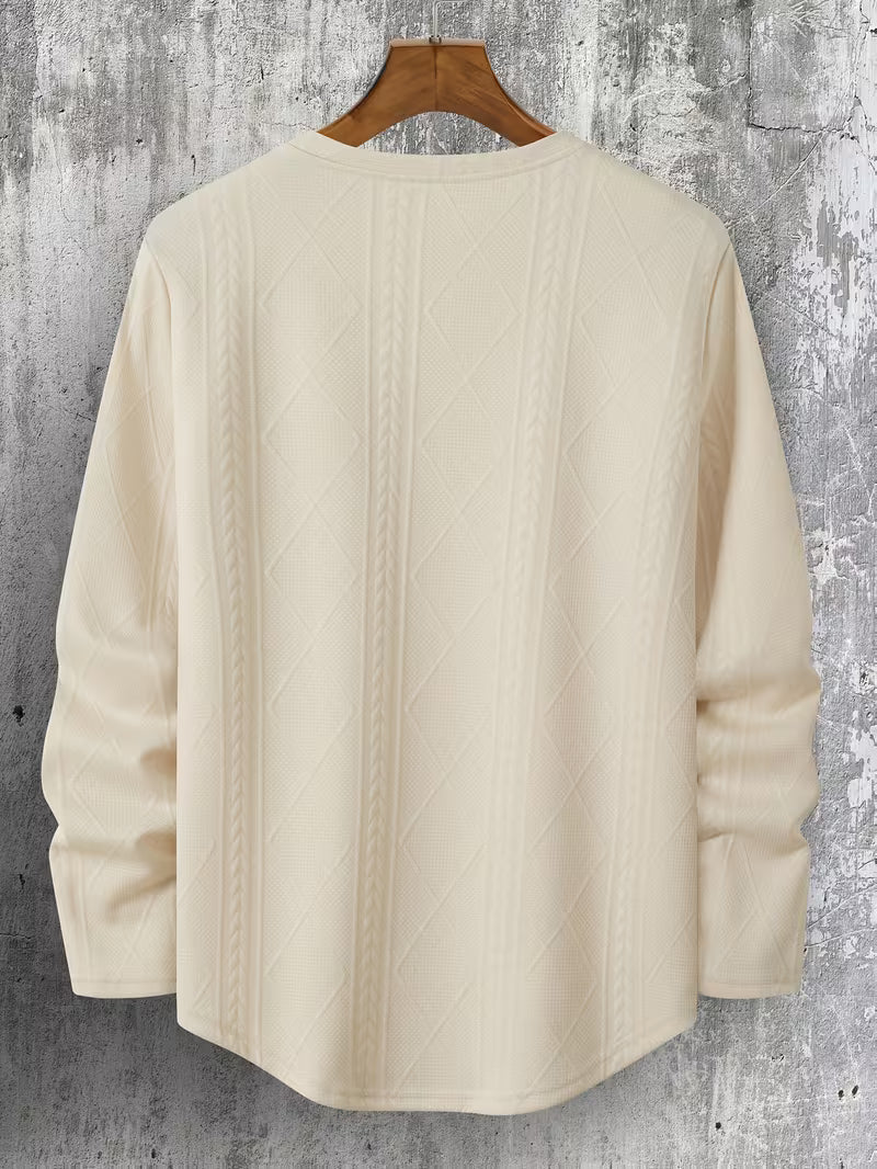 Pauleta - Felpa Casual a Maniche Lunghe Con Collo Rotondo