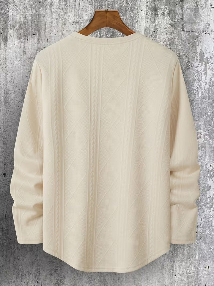 Pauleta - Felpa Casual a Maniche Lunghe Con Collo Rotondo