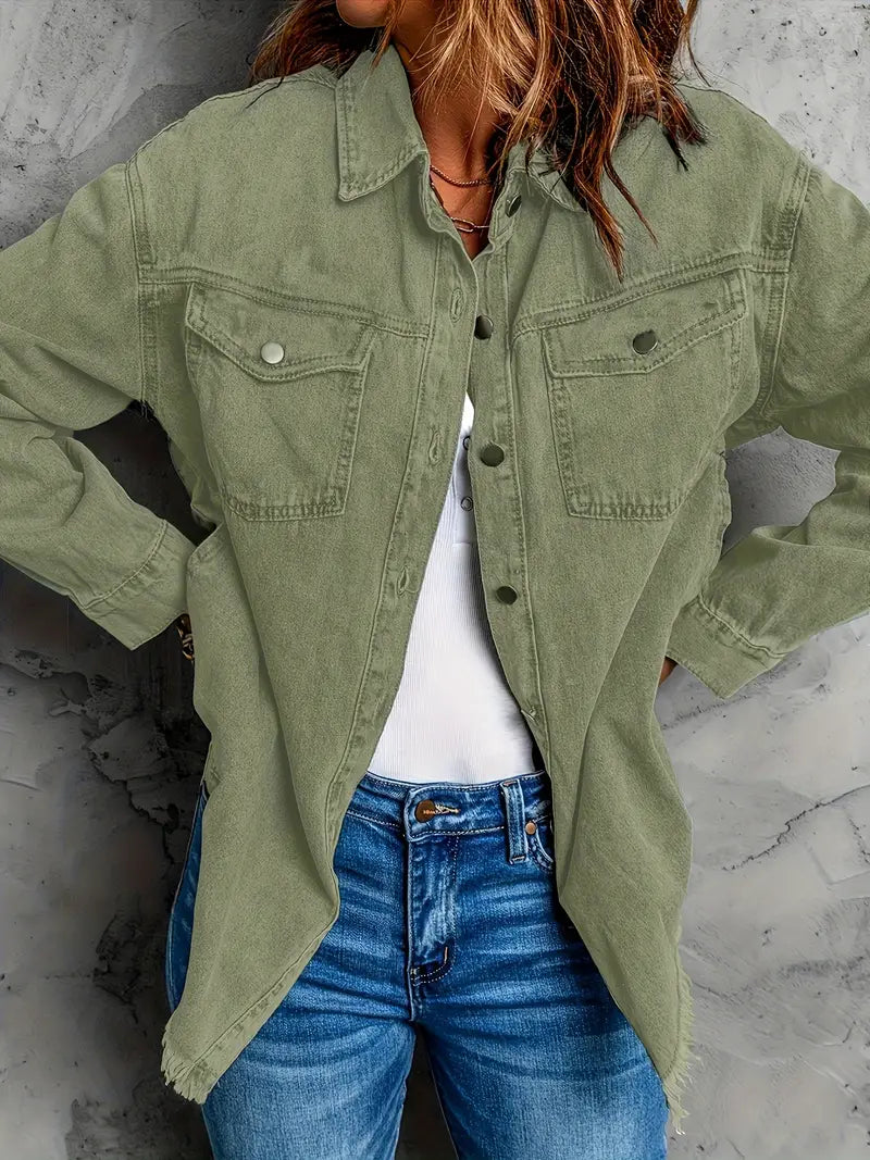 Malika - Giacca Di Jeans A Maniche Lunghe