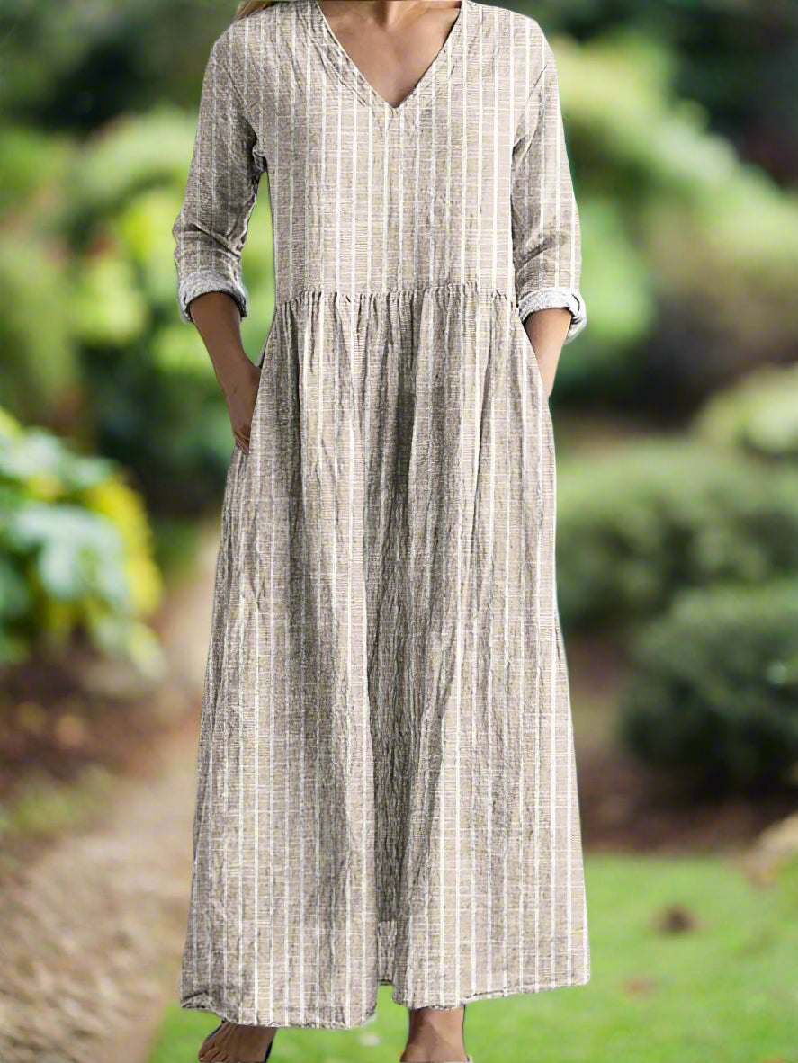 Gregoria - Abito Casual A Righe