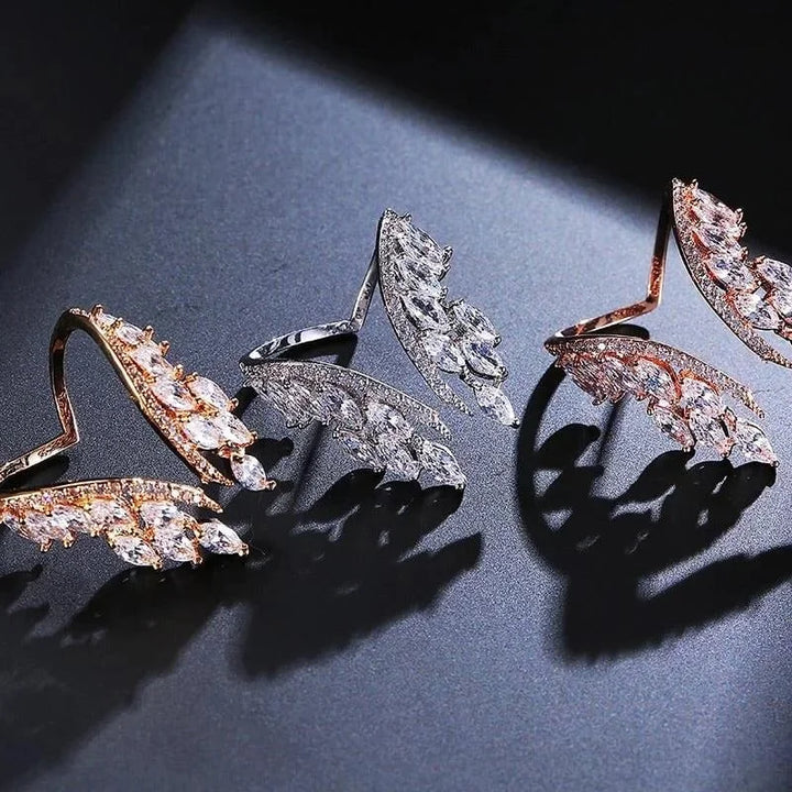 Evita - Bracciale e Anello con ali d'angelo