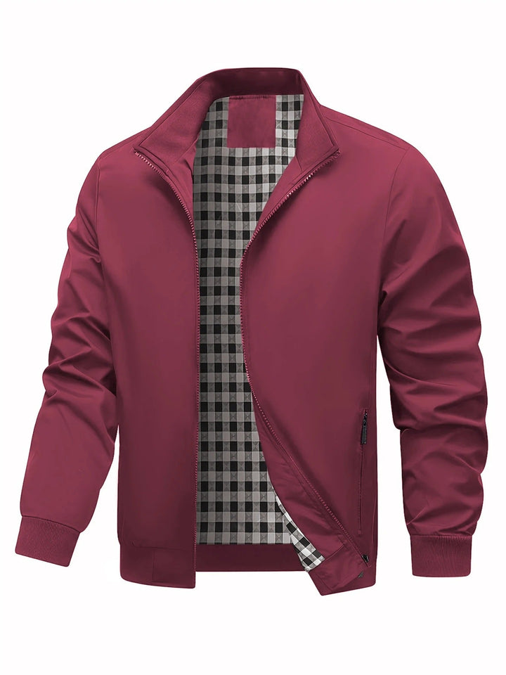 Charith - Giacca Casual a Maniche Lunghe Con Cerniera