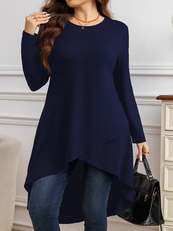 Neasa - Elegante Maglietta a Maniche Lunghe