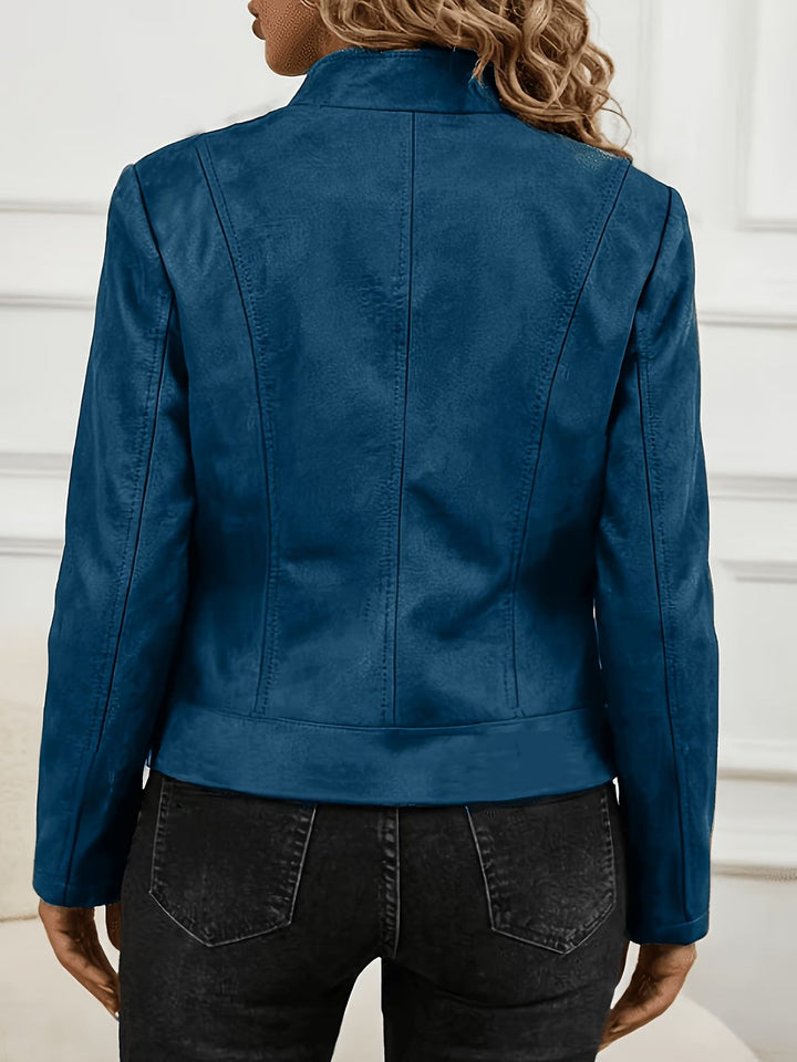 Amina - Long Sleeve Zip-Up Jacket