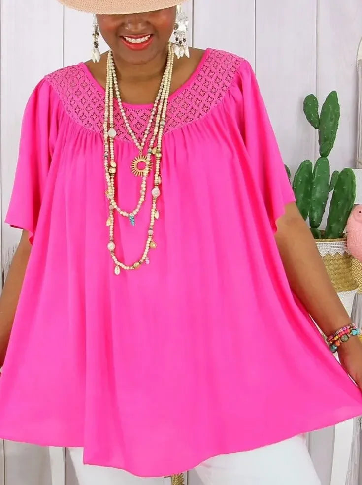 Silvana - Panno Estivo Con Manica Corta