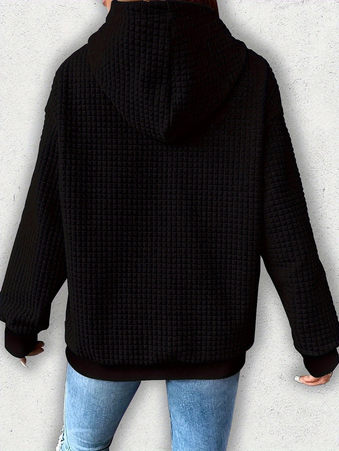 Urmela - Felpa Con Cappuccio Casual In Poliestere Con Tasche