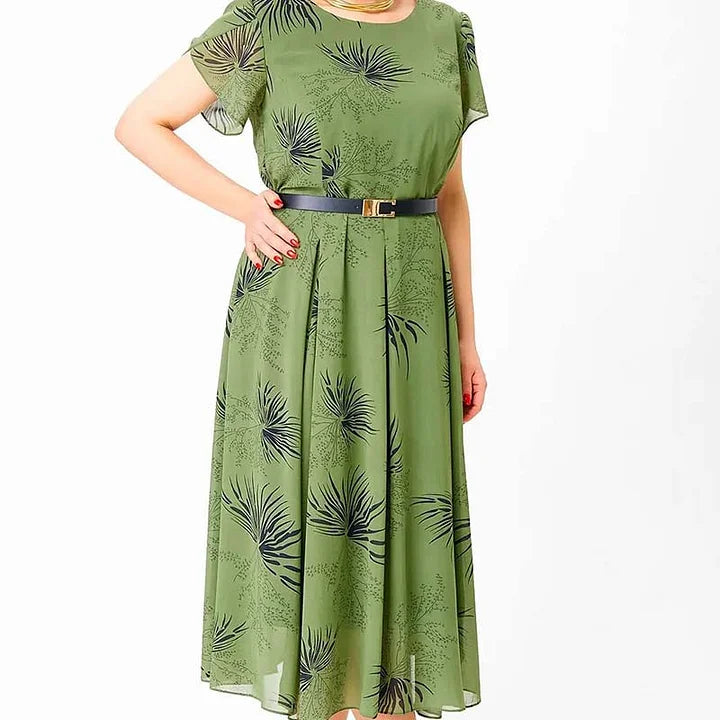 Basma - Abito Alla Moda In Chiffon