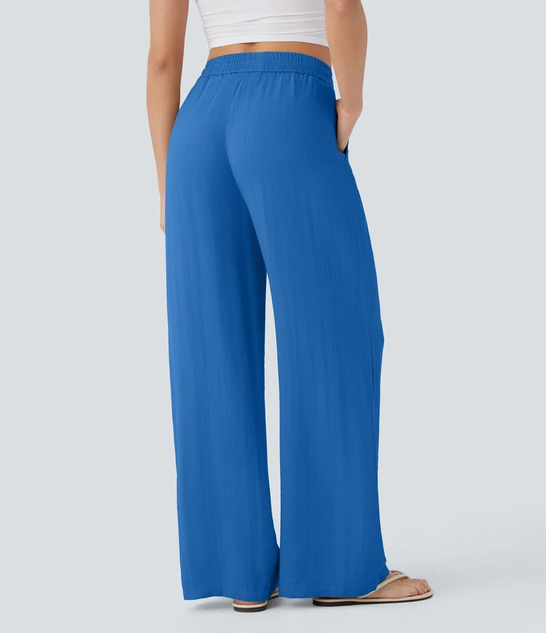 Zafeiria - Pantaloni Di Lino Eleganti