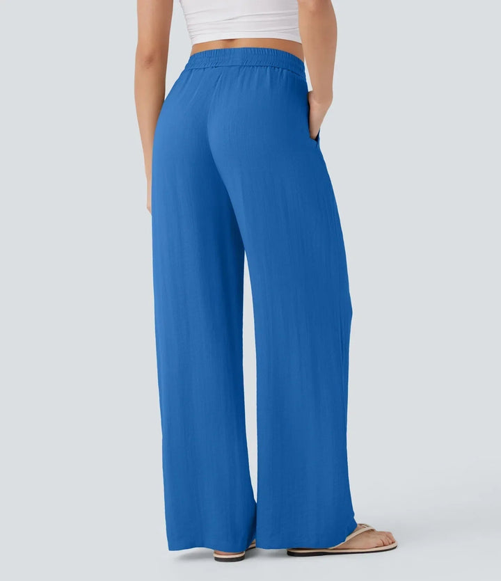 Zafeiria - Pantaloni Di Lino Eleganti