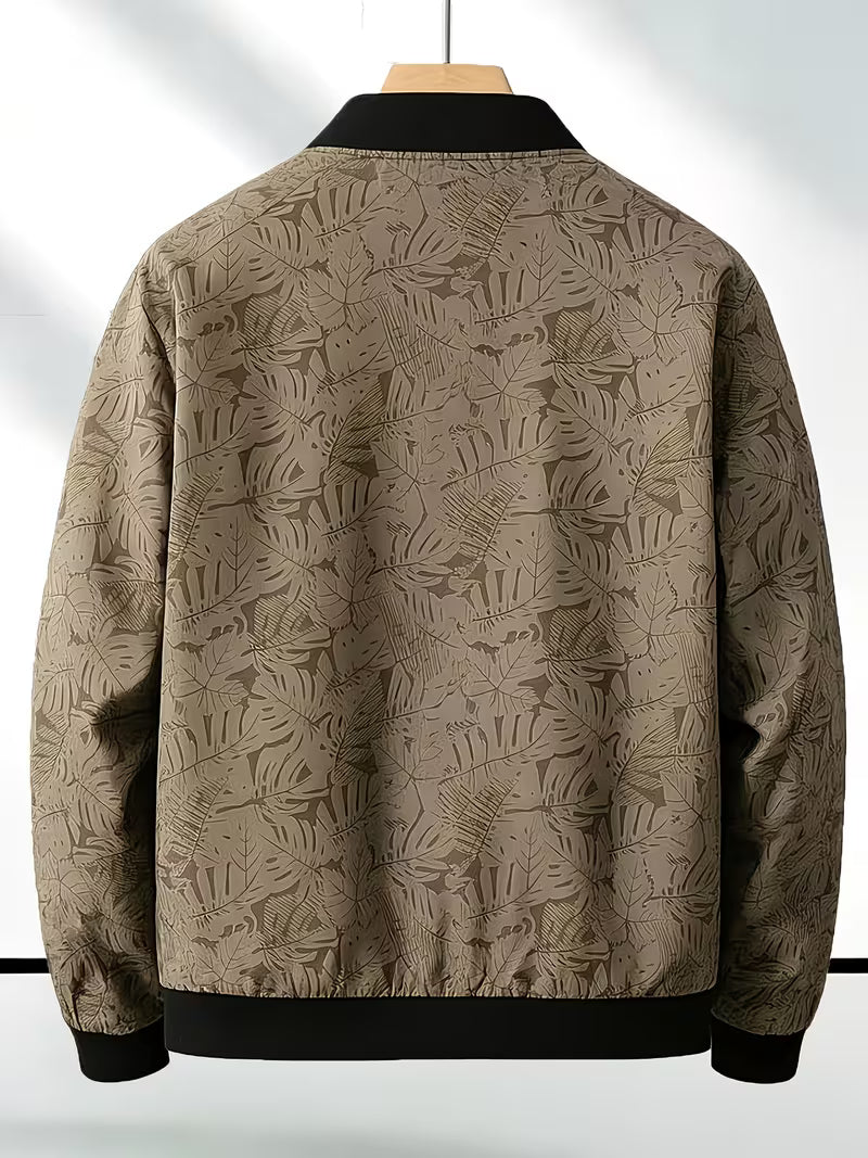 Dagan - Giacca Sportiva Casual a Maniche Lunghe Con Cerniera