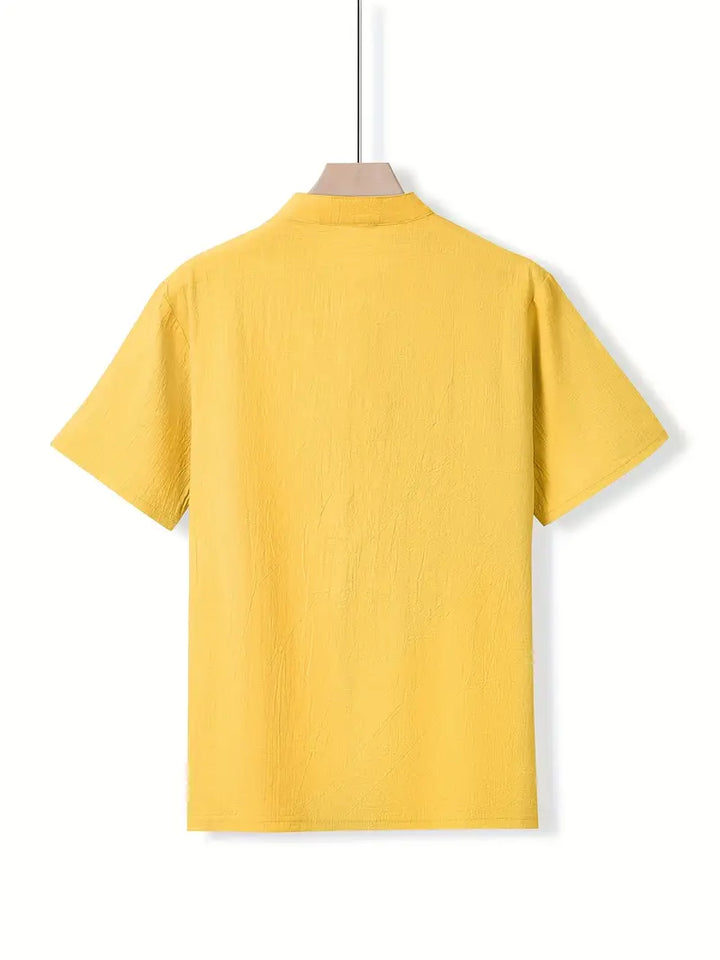 Vaughn - Elegante Camicia A Maniche Corte
