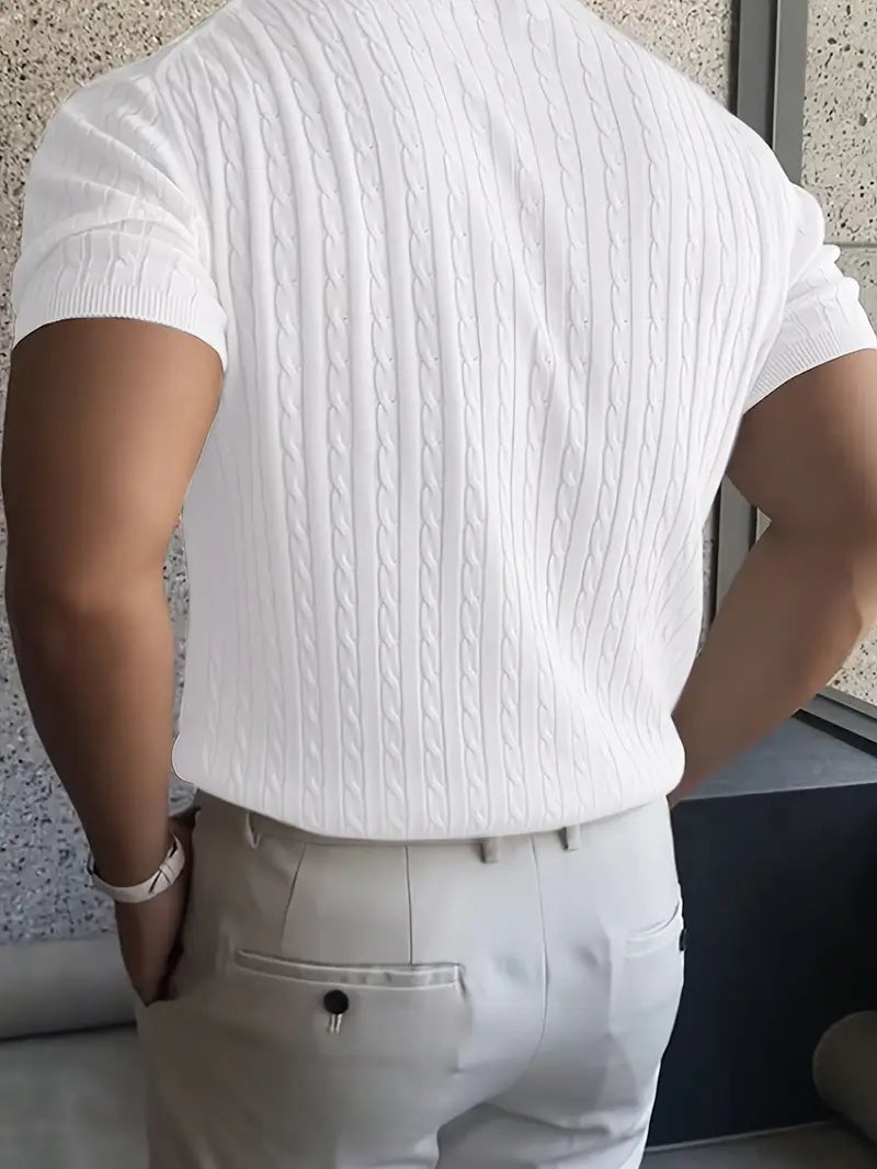 Kiril - Elegante Maglione Lavorato A Maglia