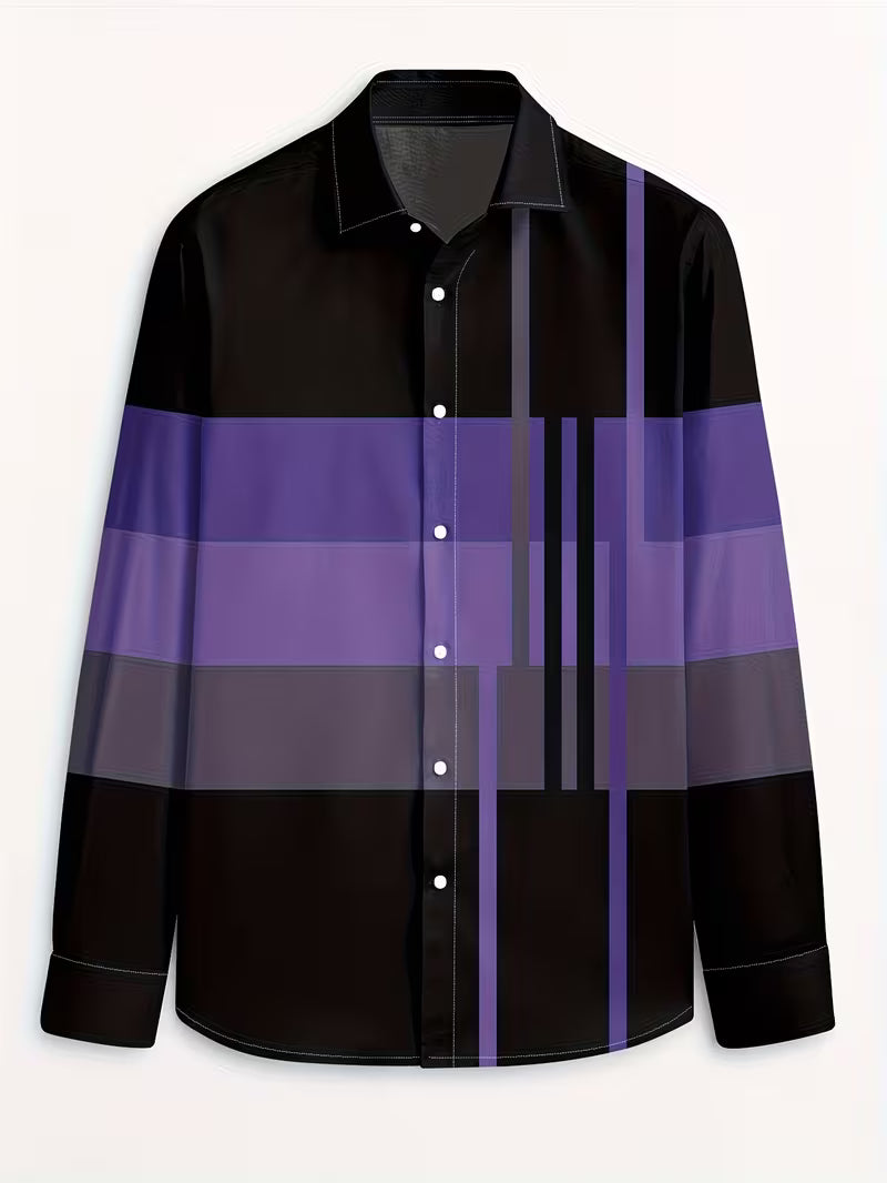 Mehmed - Camicia Casual Con Bottoni