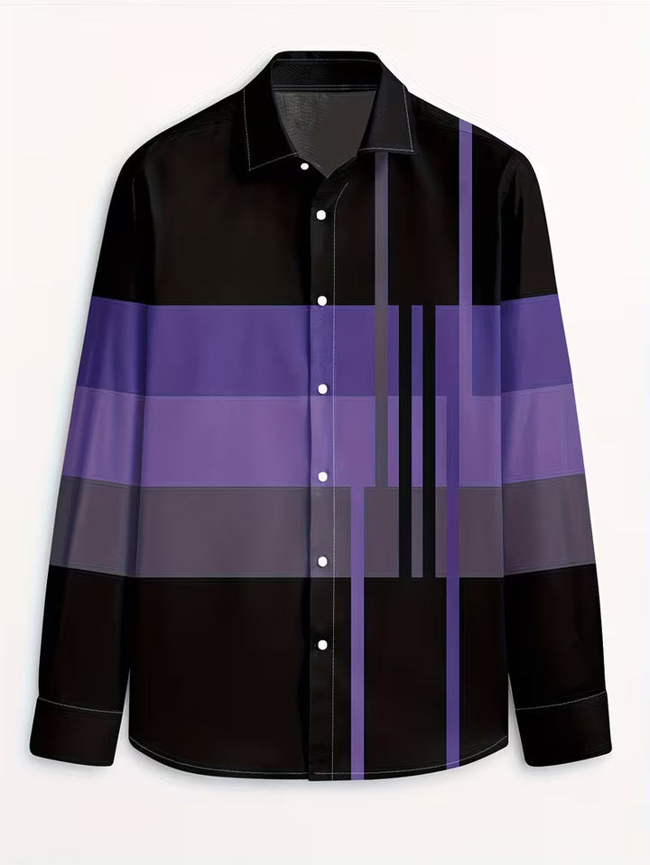 Mehmed - Camicia Casual Con Bottoni