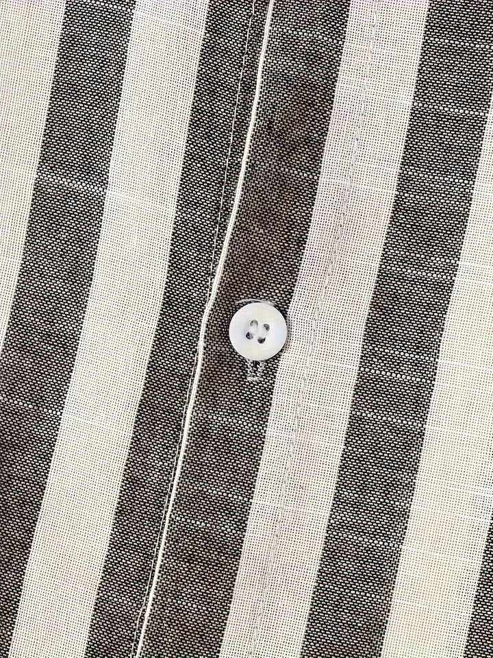 George - Elegante Camicia a Maniche Lunghe a Righe