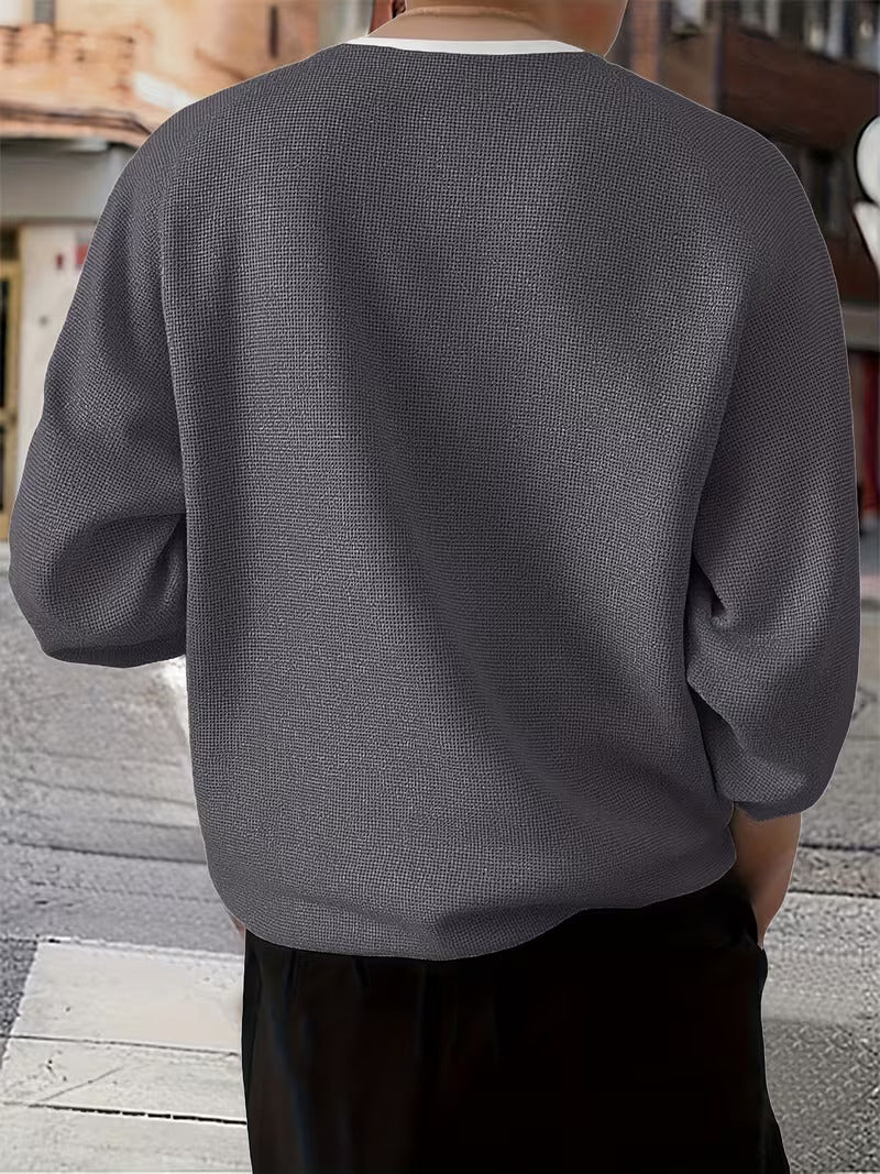 Stjepan - Top a Maniche Lunghe Con Colletto In Tessuto Bianco