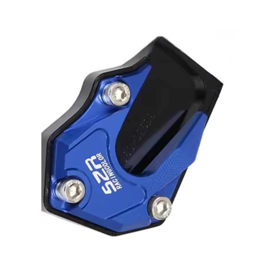 BalanceGuard - Piastra Di Prolunga Per Cavalletto Laterale Moto Con Poggiapiedi