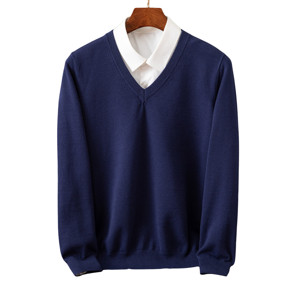 Stokes - Maglione Con Scollo A V In Cashmere
