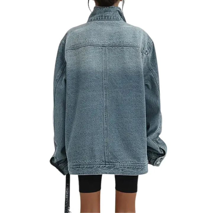 Estera - Giacca In Denim Asimmetrica