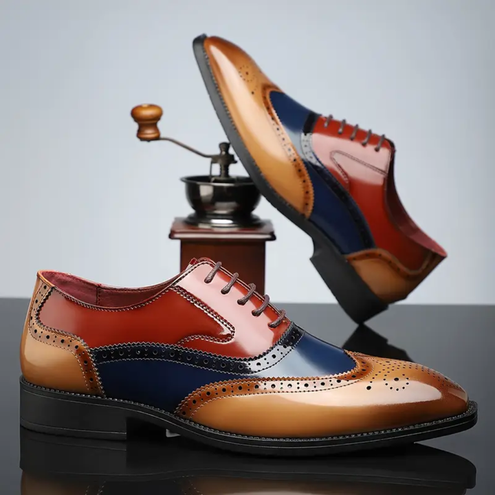Shimon - Scarpe Oxford In Pelle