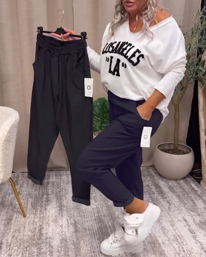 Brandi - Pantalone Casual Chic