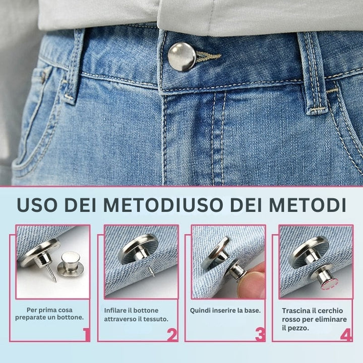 CinchPin - Fibbia Regolabile Per Cintura Perfettamente Adattabile
