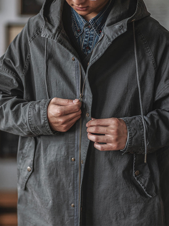 Engelbert - Parka Con Cappuccio a Coda Di Pesce Giacca Antivento
