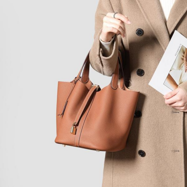 Joolia - Elegante Borsa Con Chiusura a Lucchetto