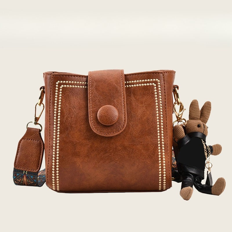 Andriani - Vintage Borsa Alla Moda Con Tracolla Regolabile