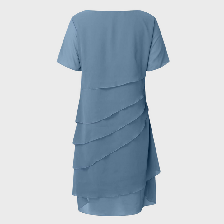 Wenke - Abito in Chiffon Plissettato