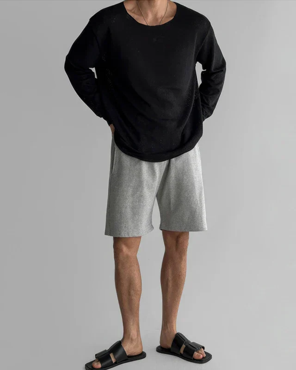 Alaric - T-Camicia Casual In Maglia