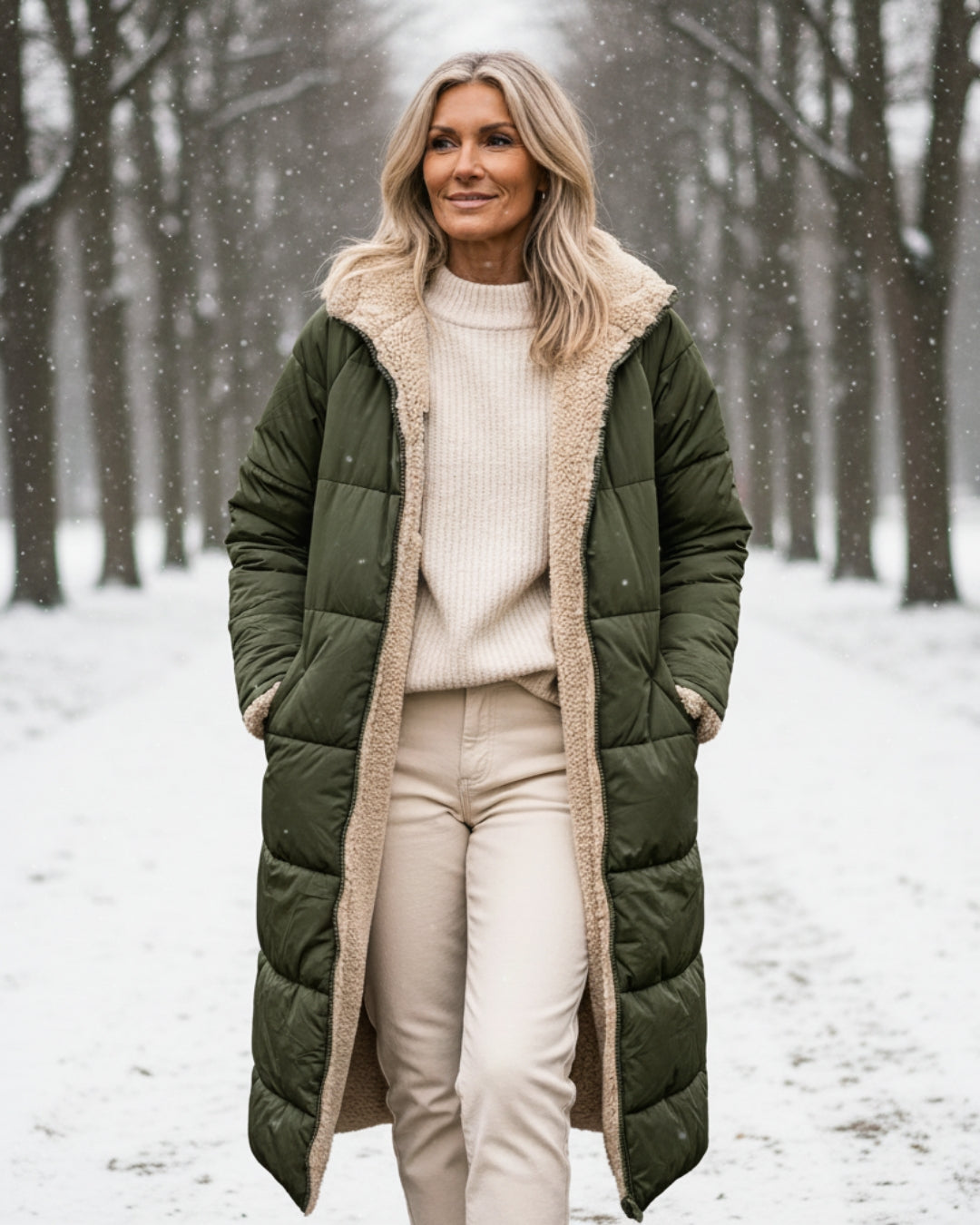 Kiriaki - Giacca Invernale Sherpa