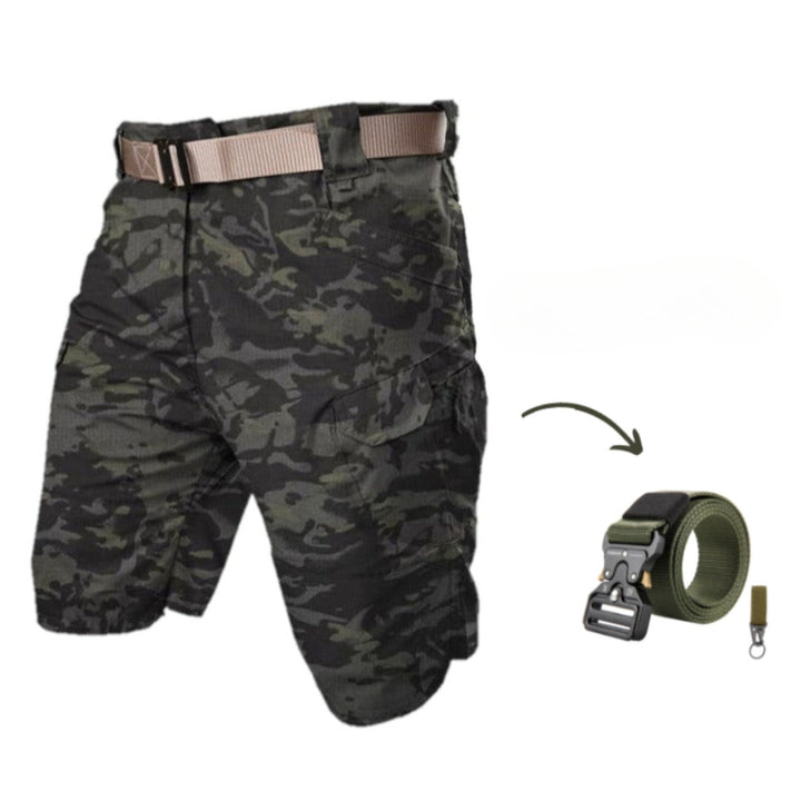Kazuya - Pantaloncini Cargo Con 7 Tasche + Cintura Gratuita
