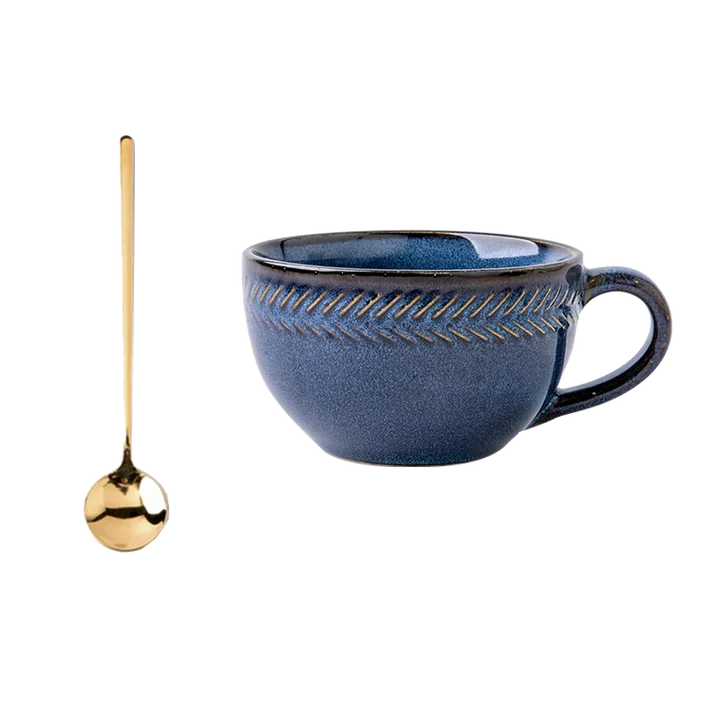 Mugnova - Ceramica Vintage Zaffiro Mañana Tranquila