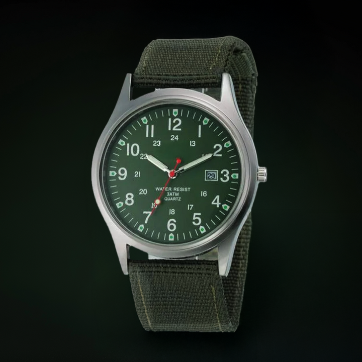 Orologio da polso casual ispirato al militare