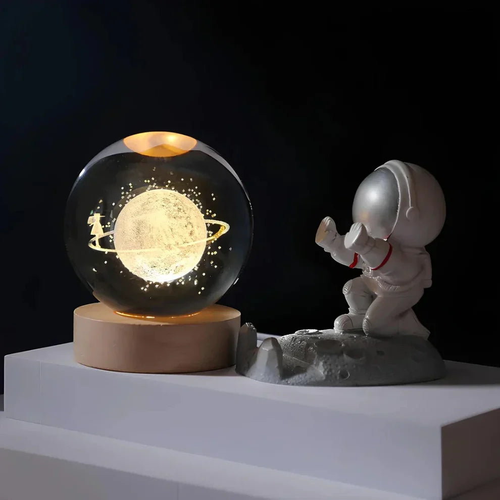 Glow Sphere – Lampada A Sfera Di Cristallo Luminosa