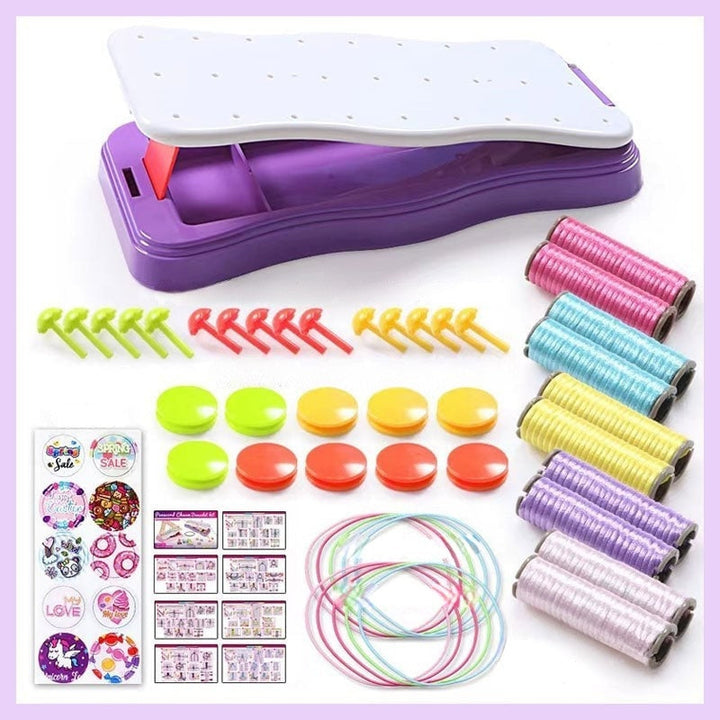 CharmCraft - Kit Fai Da Te Per Intrecciare Cordicelle a Mano