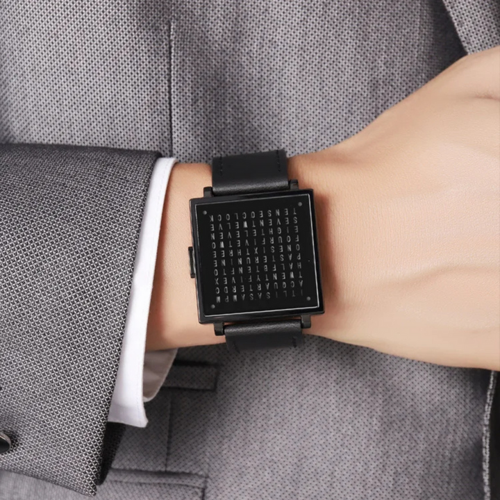 WordTime - Orologio Con Display Digitale Matrix