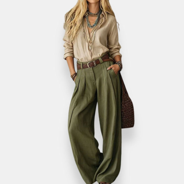 Orable - Set Composto Da Camicia e Pantaloni