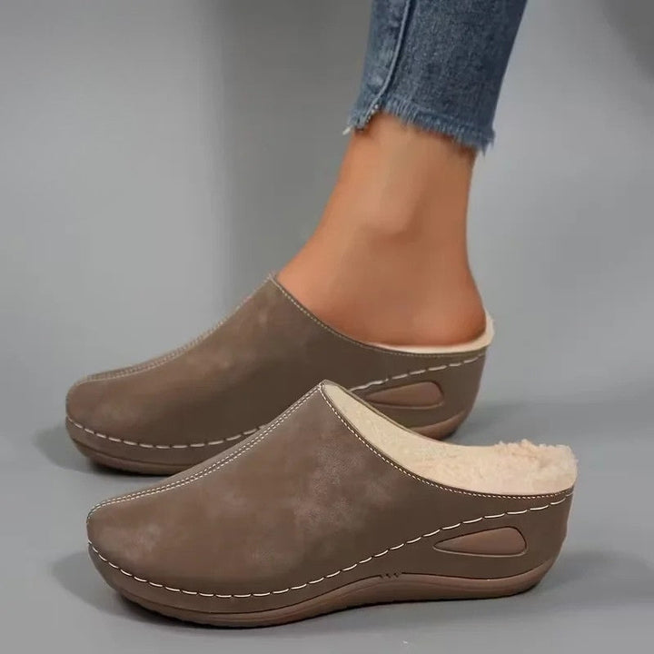 Lirona - Comodi Mocassini Slip-on Con Fodera in Pile