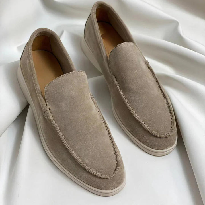 Gebhard - Elegante Mocassino in Pelle Scamosciata