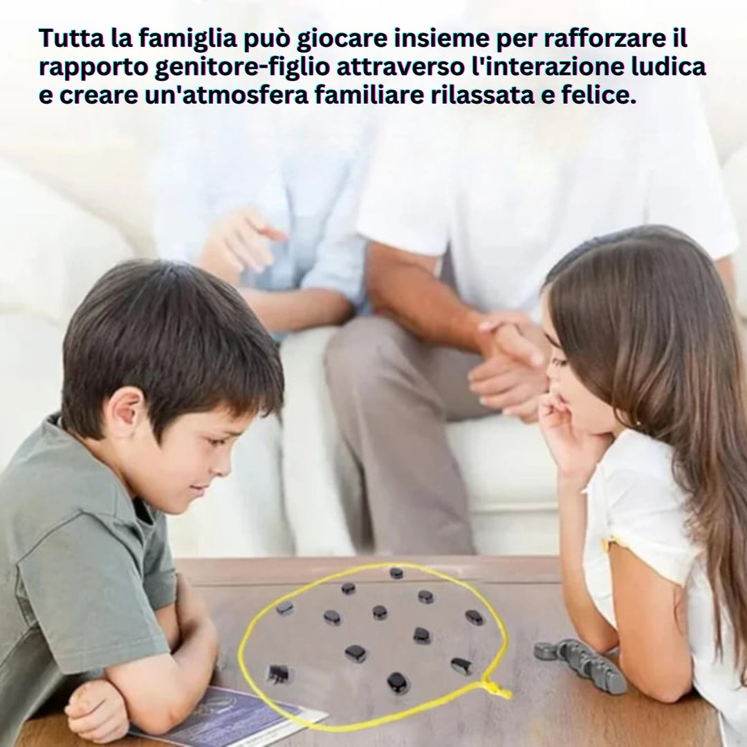 MindSpark - Set Di Scacchi Magnetici Divertente Gioco Di Strategia Per Bambini e Famiglie
