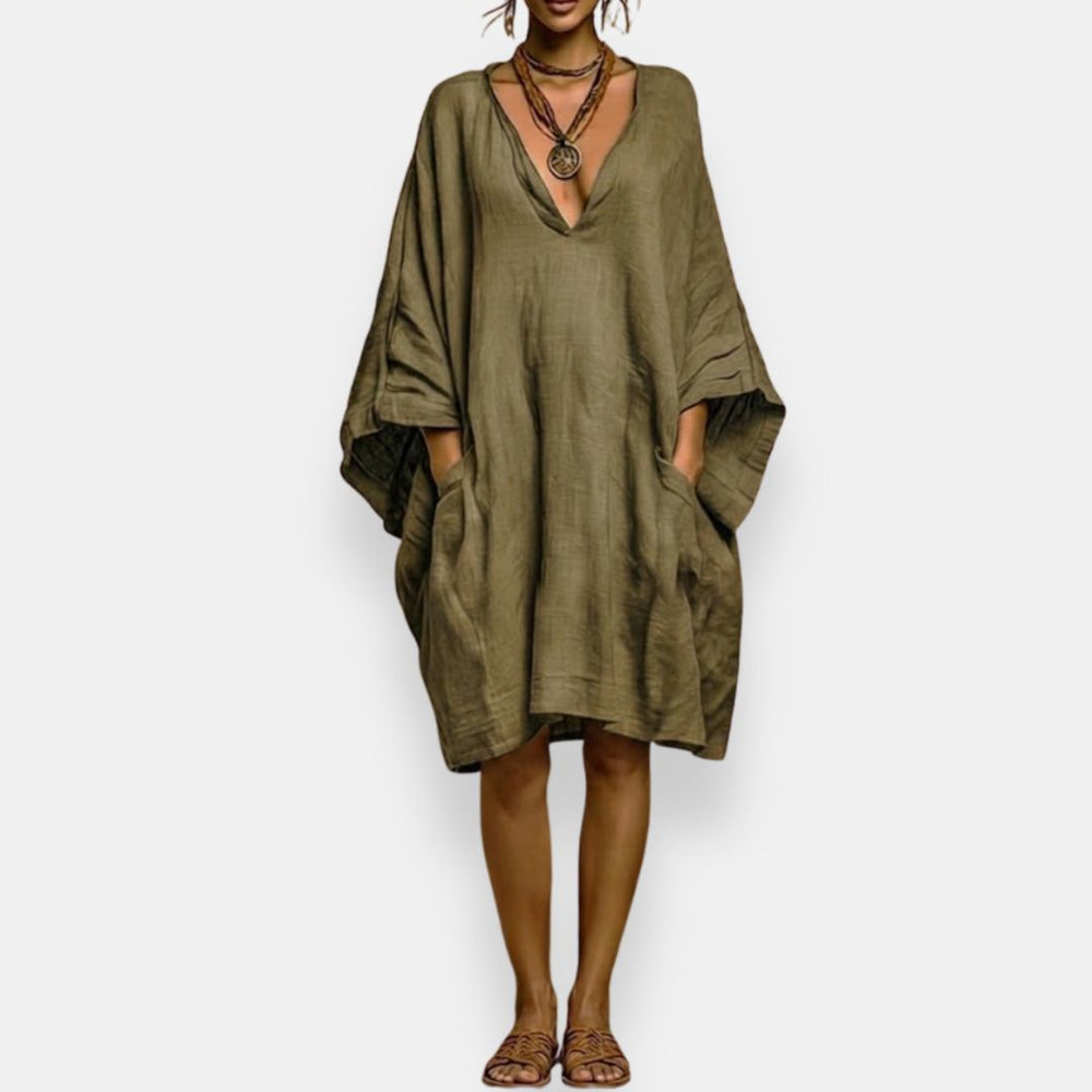 Diaraye - Abito Oversize a Vita Bassa