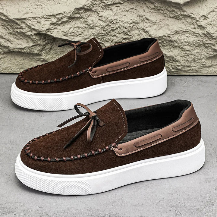 Lewas - Eleganti Scarpe in Pelle Scamosciata