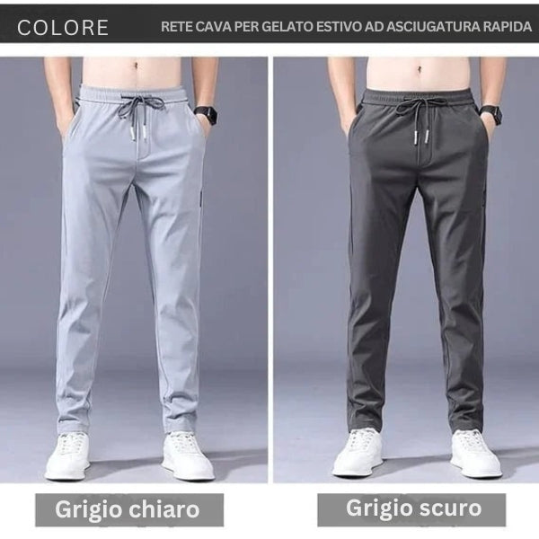 FlexDry - Pantaloni Elasticizzati ad Asciugatura Rapida Unisex